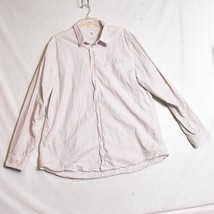 Old Navy Men&#39;s Brown Check Shirt Size X Large Long Sleeve - $14.19