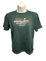 2013 Merrell Down &amp; Dirty Obstacle Race Womens Small Green Jersey - $369.07 MXN