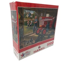 IH Farmall Tractor Scene Red Power 1000 Pc Puzzle By Great American Pzl Factory - £17.65 GBP