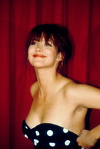 Sophie Marceau, smiling pose in off-shoulder gown 4x6 photo - $4.75