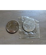 Old Russian Coin Russia Anniversary 1993 1 Ruble Rare - $34.43 CAD