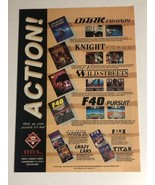 1989 Titus Game vintage Print Ad Advertisement pa8 - £5.19 GBP