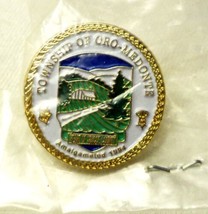 Lapel Cap Hat Pin Town Of Oro Medonte - £2.78 GBP