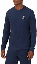 FILA Mens Long Sleeve Crew Neck Lightweight Sweatshirt , Peacoat , M - £15.81 GBP