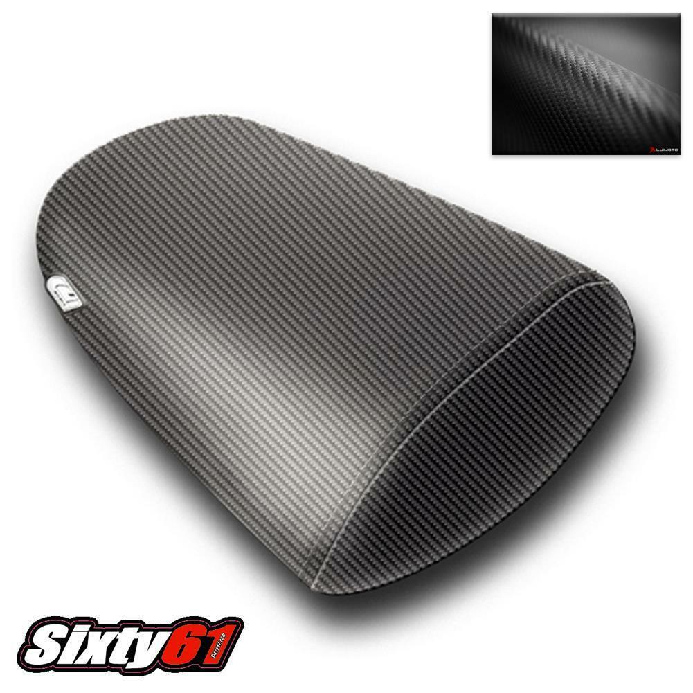 Kawasaki ZX6R Seat Cover 1998 1999 2000 2001 2002 Luimoto Black Rear Nin... - $50.76