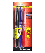 Pilot Frixion Pen Assortment 3 Pack Fine Point 0.7mm Heat Erase - $11.95