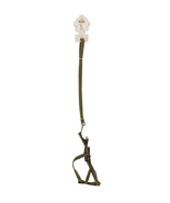 Small Breed Dog Leash with Adjustable Harness Yellow - $56.79 MXN