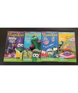 VeggieTales VHS Lot of 4 Assorted Titles (Titles Listed in Description) - £11.74 GBP