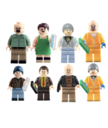 Breaking it Bad custom show minifigures building blocks 8pc set  - $750.65 MXN
