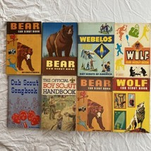 Cub Boy Scouts Webelos Handbook Songbook Book Lot of 8 - £18.99 GBP