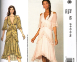 McCall&#39;s M7898 Misses 6 to 14 Nicole Miller Bare Shoulder Dress Sewing P... - £13.35 GBP
