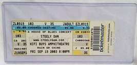 Steely Dan - Original 2003 Unused Whole Full Concert Ticket - £11.73 GBP