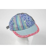 COPPER KEY GIRLS M/L NWT PATCHWORK BASEBALL CAP HAT STRAWBERRIES FLORAL NEW - $3.95