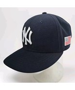 New Era 59fifty New York Yankees Fitted Hat 7 1/4 Cool Base - On Field C... - $14.80