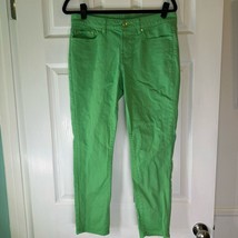 C. Wonder Skinny Crop Bright Green Denim Jeans Women’s Size 30 EUC - $24.00