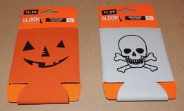 Halloween Beverage Holders Gloom For Your Room Skull &amp; Pumpkin 116E - $3.49