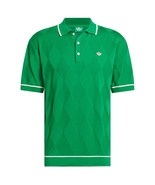 adidas Originals Men&#39;s Argyle Knit Golf Polo Green Preppy Pull Over Size... - $126.29 CAD