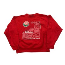 Vintage 1999 Rose Bowl Wisconsin Badgers Football Crewneck Sweatshirt Me... - £31.31 GBP