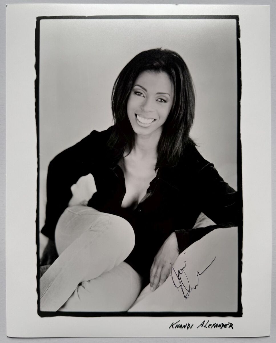 Khandi Alexander Signed Autographed Glossy 8x10 Photo - $19.99