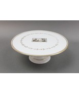 Richard Ginori Italy Fiesole Footed Pedestal Porcelain Cake Stand Vintage - £97.29 GBP