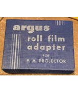 Argus Roll Film Adapter For P.A. Projector *Pre-Owned in Box* k1 - $274.97 MXN