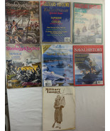 Lot of 7 Misc Naval &amp;  Military History Strategy &amp; Tactics Images Magazines - £18.47 GBP