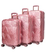 Contour 3 Piece Hard Expandable Luggage Set (Rose Gold) - $219.99