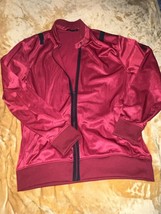 Vintage Sean John Jacket Mens 2XL XXL Hip Hop Track Jacket Red - £20.58 GBP