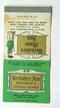 Berkshire Inn Restaurant - Great Barrington, Massachusetts 30FS Matchbook Cover - £1.38 GBP