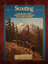 SCOUTING Boy Scouts BSA Magazine November December 1982 Mount Jefferson Oregon - £6.50 GBP