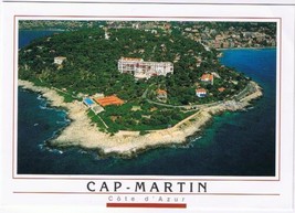 France Postcard Cote d&#39;Azur Cap Martin French Riviera - $3.95