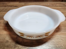 Vintage Anchor Hocking FIRE KING Wheat 8&quot; Round Cake Pan - Made In USA - £18.26 GBP