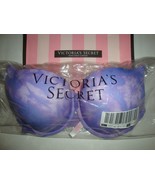 Victoria&#39;s Secret Pink Everywhere Push Up Bra Violet &amp; Dark Purple Tie D... - $753.70 MXN