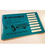 Vintage Original 1980 Volkswagen Rabbit Owners Manual - £13.18 GBP