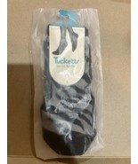 Tucketts Closed Toe Sheer Black Tiger Socks One Size Fits Most - $14.99