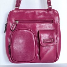 Rosetti Cross Body Dark Pink Handbag Bag Adjustable Strap - £19.99 GBP