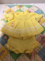 Vintage Cabbage Patch Kids Yellow Ducky Dress &amp; Bloomers - £50.81 GBP