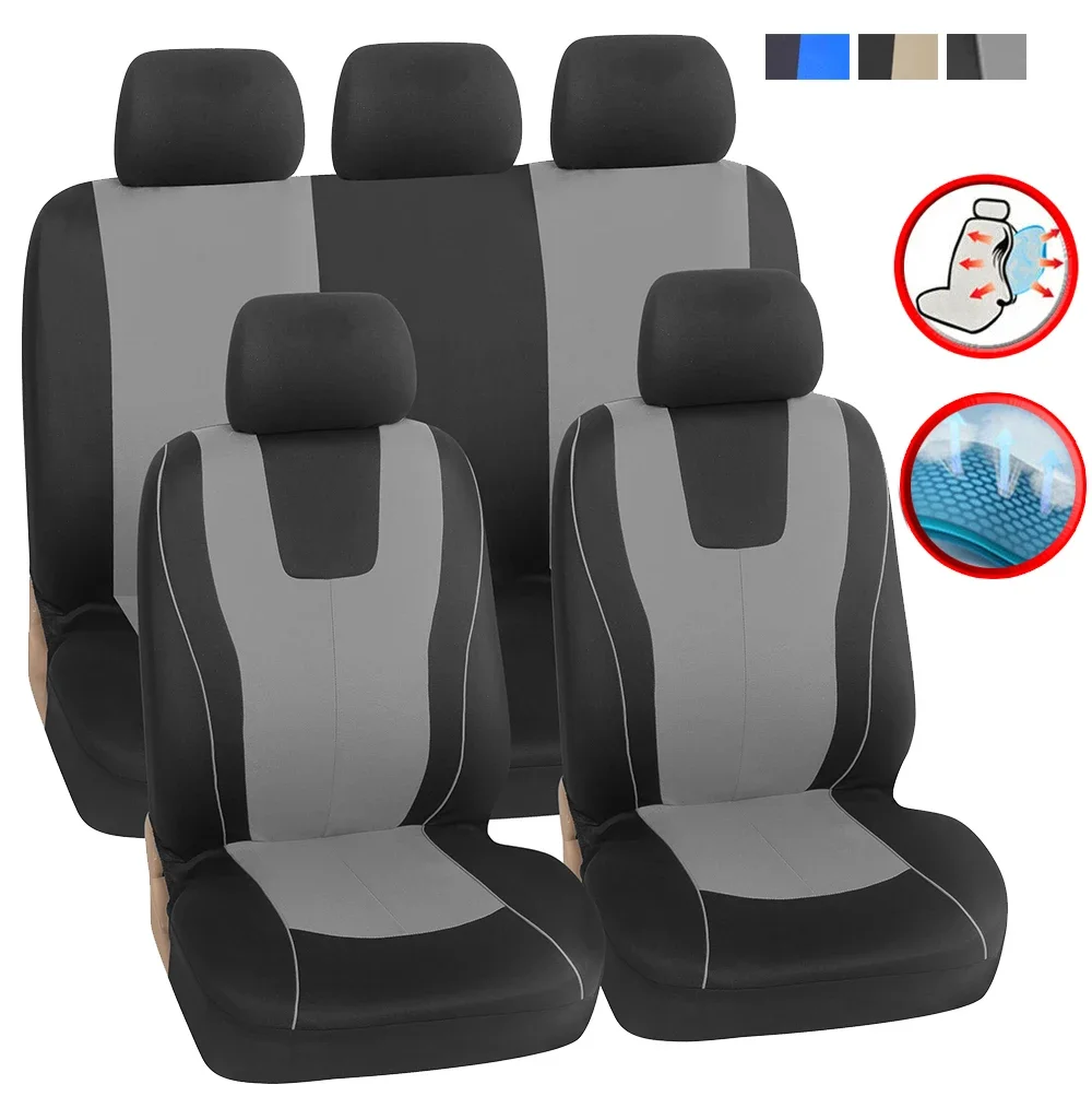 Full Set Car Seat Cover for Toyota Camry 40 50 2007 2008 2009 2012 2018 Corolla - £32.14 GBP