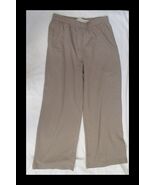 Light Brown Women’s Wide Leg Cotton Sweatpants Size M 29&quot; Inseam - €16,02 EUR