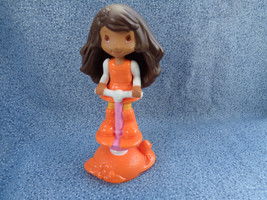 2011 McDonald&#39;s Happy Meal Strawberry Shortcake Orange Blossom Girl Toy 4&quot; - £1.44 GBP