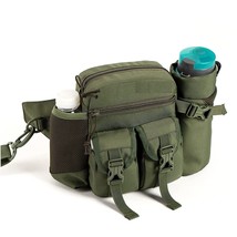 Polyester Multi-Utility Waist Pack and Sling Bag with Detachable Bottle Holder A - £21.70 GBP