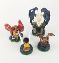 Skylanders Spyro&#39;s Adventure Figures Lot of 4 Green Base - £7.76 GBP