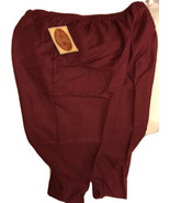 Vintage Classic Essentials Women’s Pants Red 24W New With Tags Sh1 - £8.55 GBP