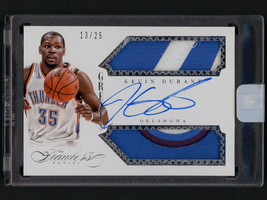 2014 Panini Flawless Kevin Durant Autograph Jersey Patch #13/25 Thunder Nice! - £1,494.06 GBP