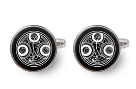 Doctor Who cuff links,Dr Who cufflinks,I love you in gallifreyan language - £15.79 GBP