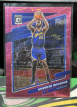 2021 Andrew Wiggins Panini Optic pink Velocity Golden State Warriors #113 46/79 - £4.67 GBP