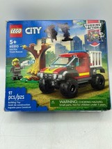 LEGO CITY: 4x4 Fire Truck Rescue (60393) Turning Action.  - £7.10 GBP