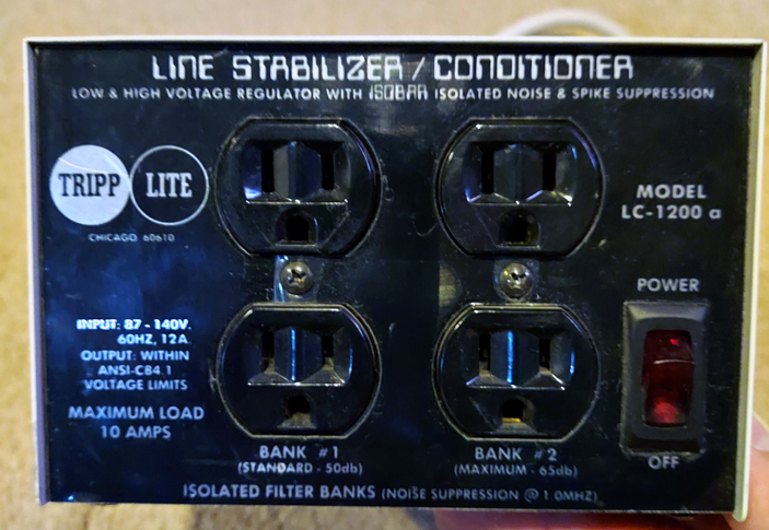 LINE STABILIZER / CONDITIONER / SURGE SUPPRESSOR - TRIPP LITE  - Model L... - $34.99