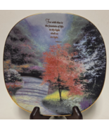 Thomas Kinkade Hanging Plate Heaven On Earth  &quot;For with thee&quot; 894A - $33.90 CAD