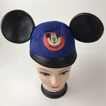 Vintage Hat Mickey Mouse Walt Disney Child Felt Ears Benay Albee Made USA Cap - £15.76 GBP